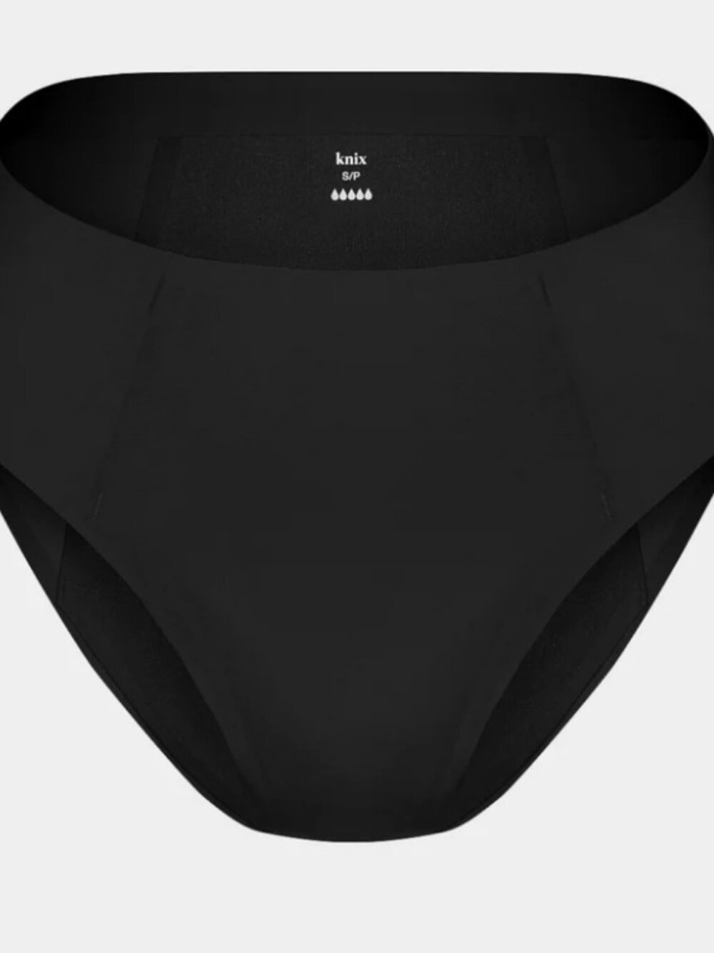 knix Full Coverage Leakproof Bikini - Small Black - original Packaging